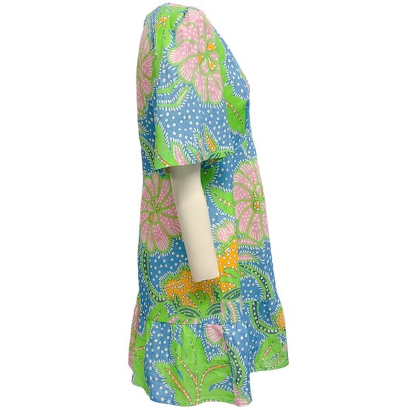 Rhode Blue Multi Marianna Dress - Picture 2 of 4